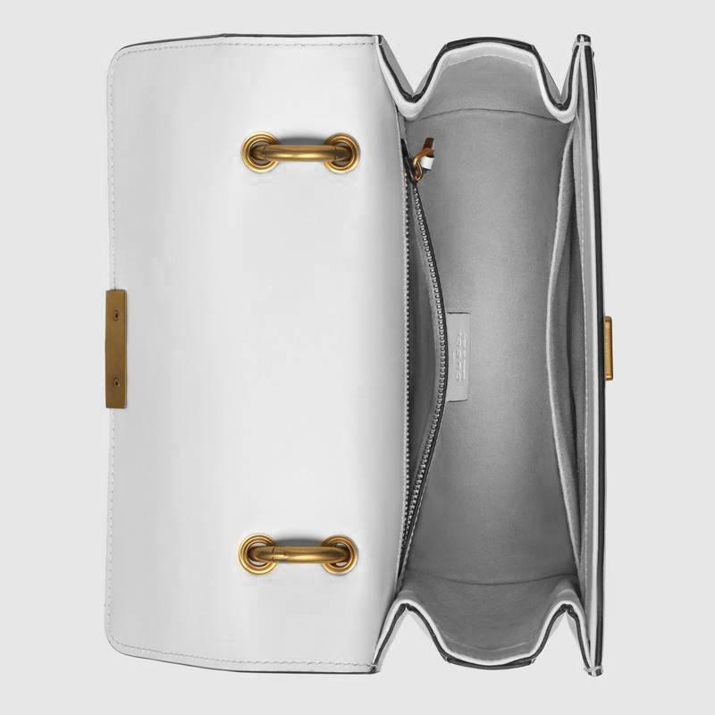 GUCCI(グッチ)〔クイーン マーガレット〕レザー トップハンドルバッグ