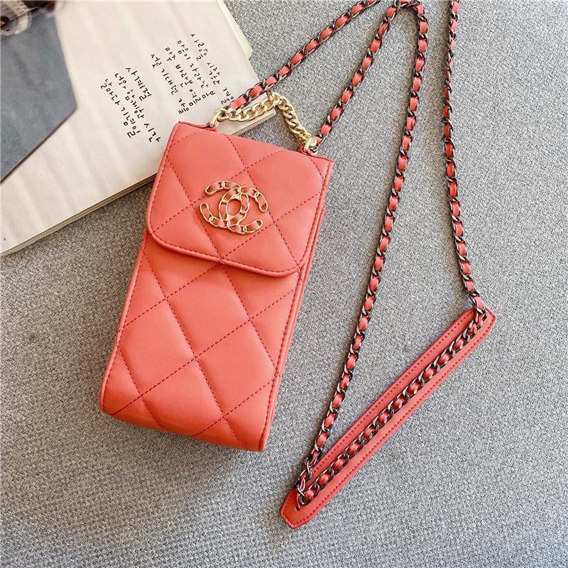 CHANEL(シャネル) クラシック チェーン ダイヤモンドテクスチャーユニバーサル バッグ 4色