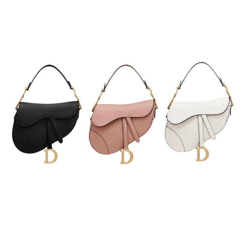 Dior(ディオール) カーフスキン Saddle バッグ 3色