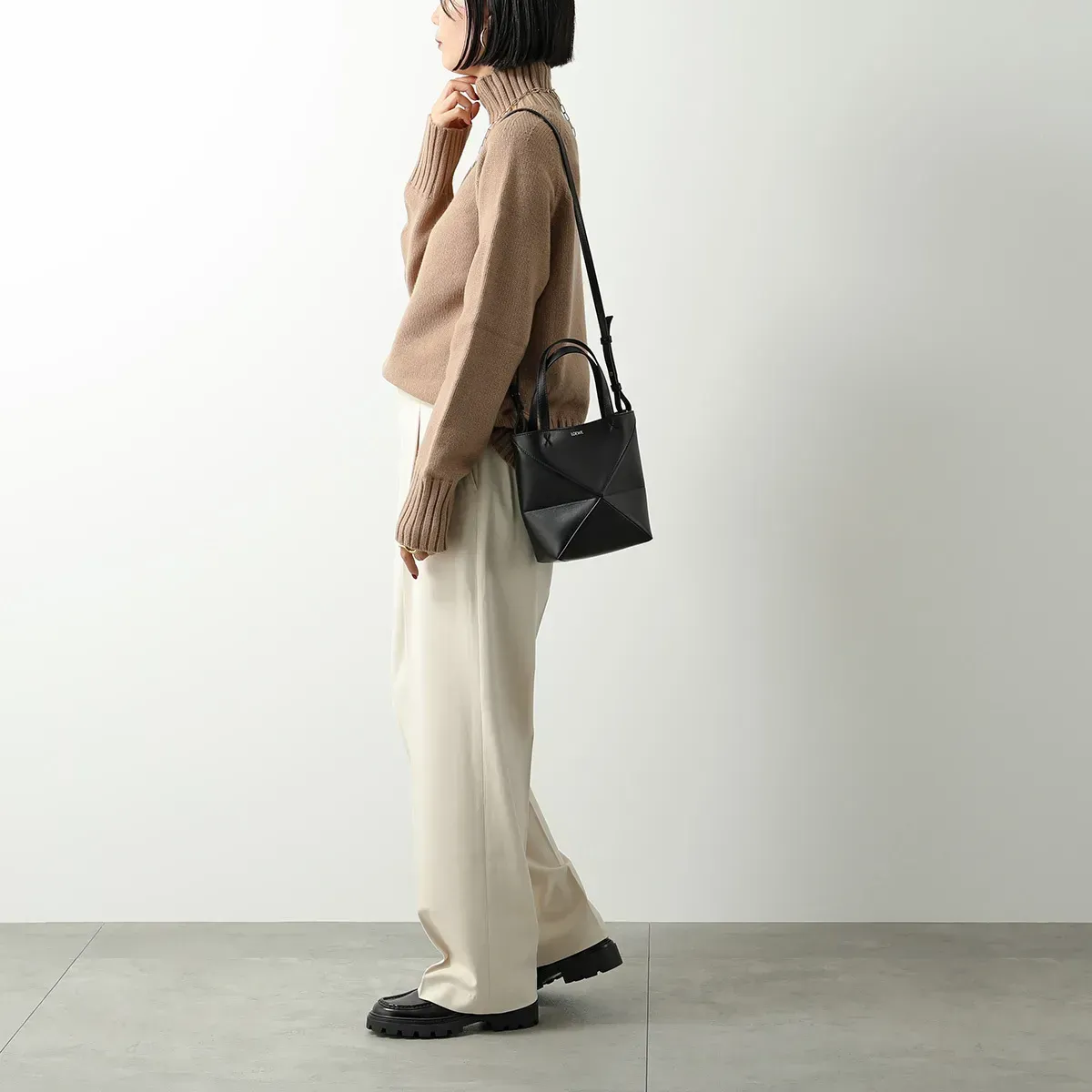LOEWE トートバッグ A657V25X01 PUZZLE FOLD TOTE MINI