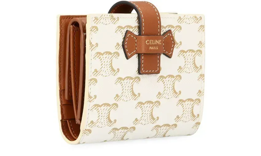 【celine】大人気トリオンフ！ストラップ-二つ折り財布