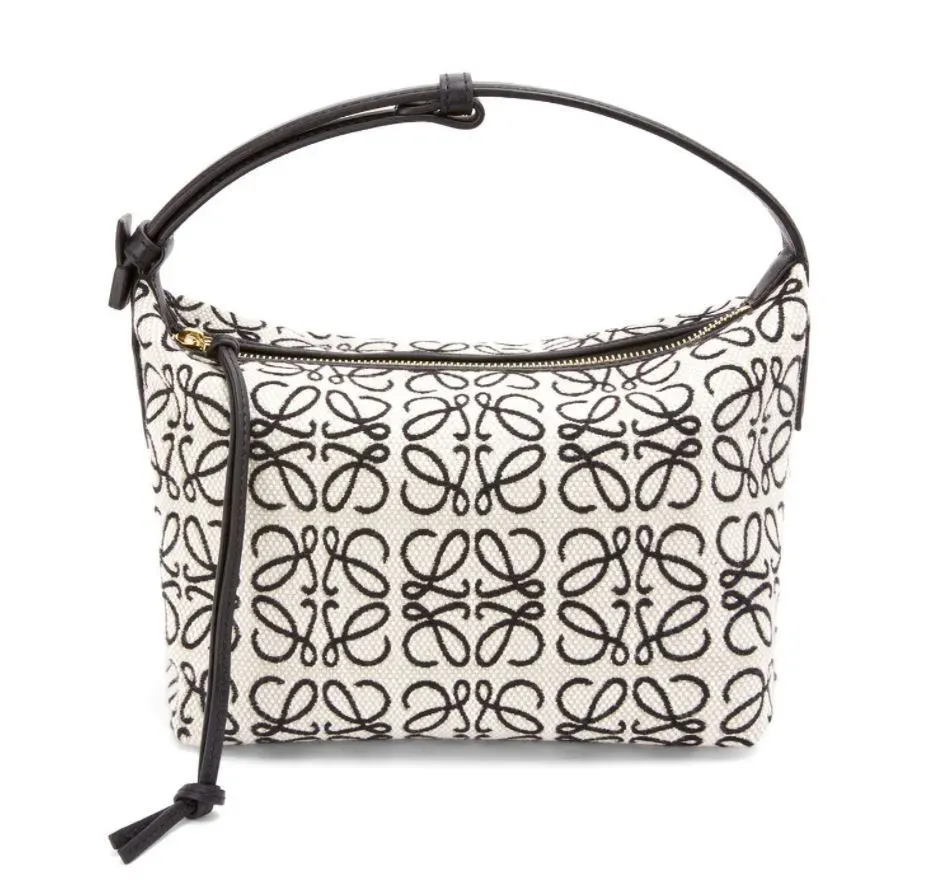 LOEWE☆スモール Cubiバッグ☆Anagramジャカード&amp;amp;カーフスキン (LOEWE/ショルダーバッグ・ポシェット) 71059471