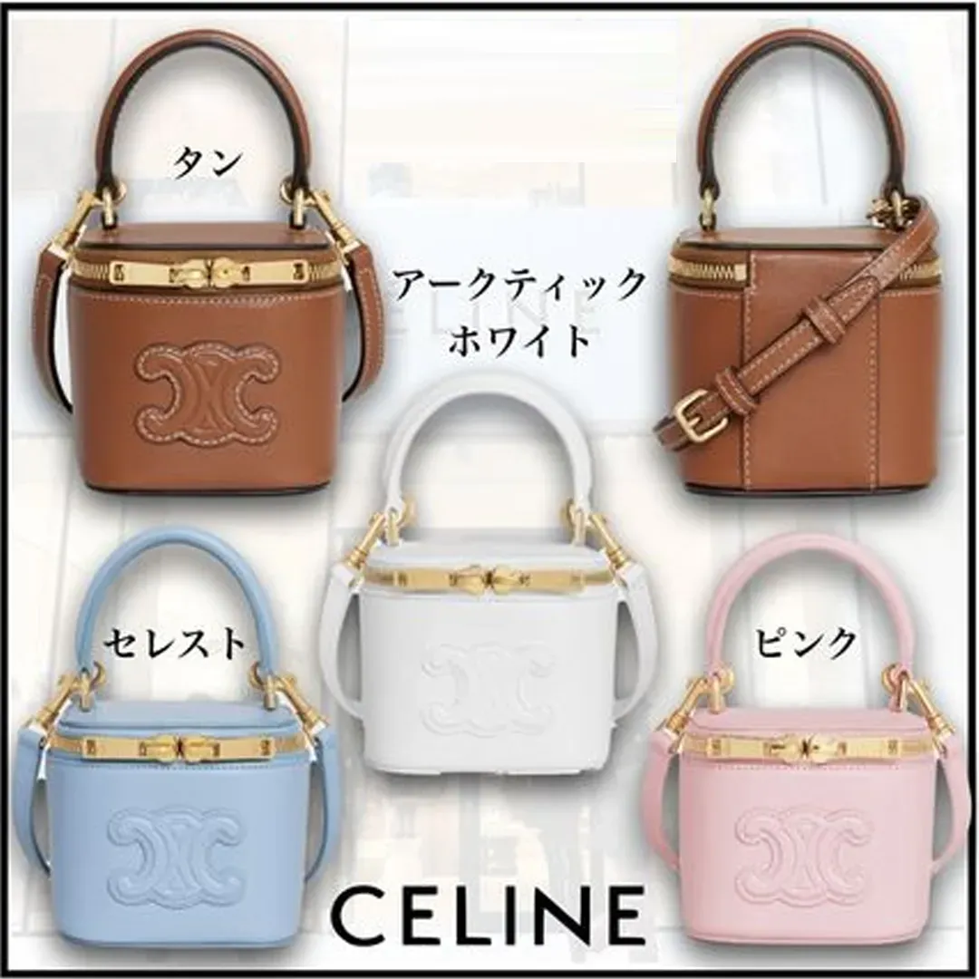 【CELINE】 セリーヌ★ 23SS ミニバニティケース トリオン３WAY