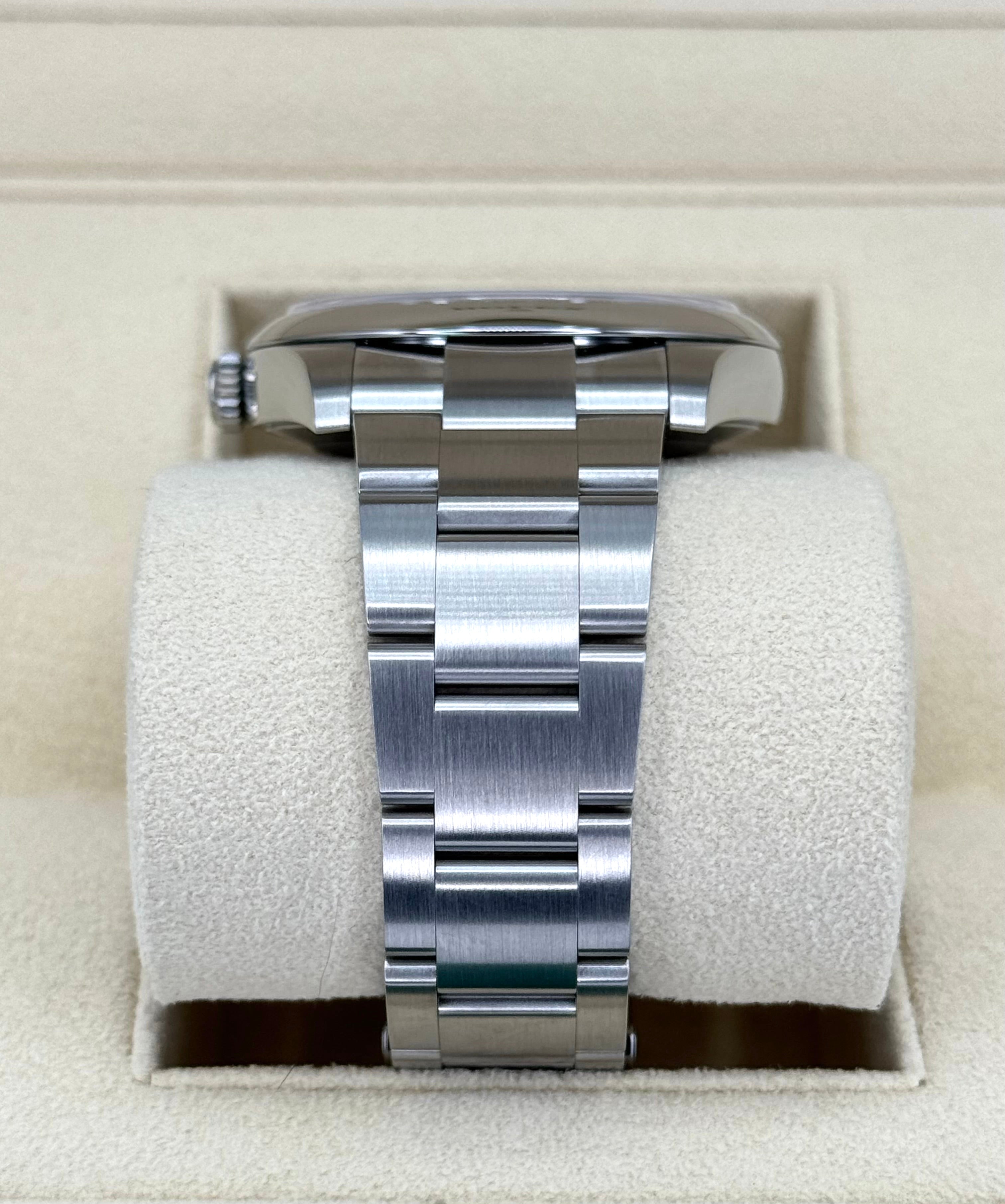 NEW 2024 ロレックス オイスターパーペチュアル 41mm 124300 セレブレーションダイヤル