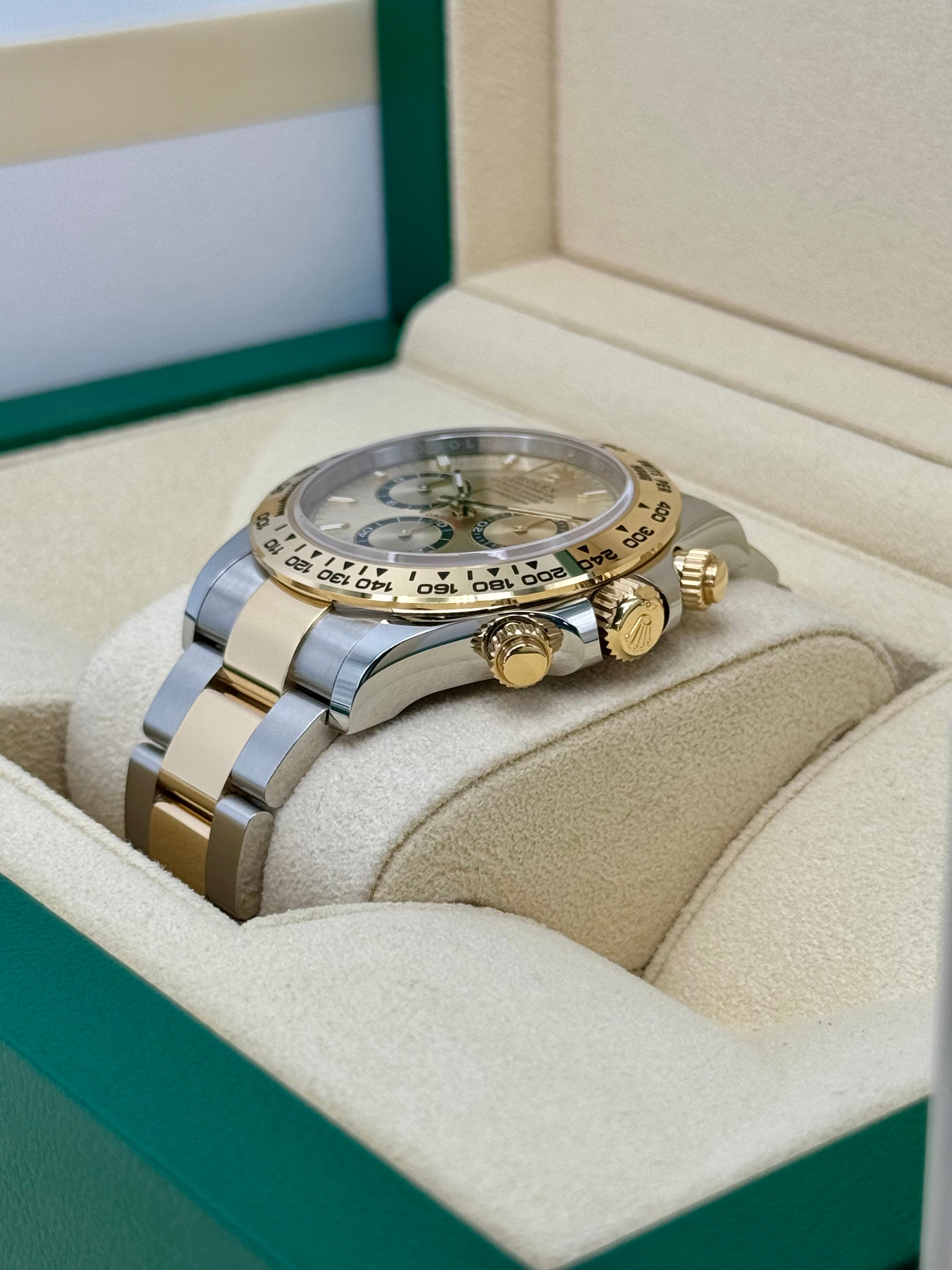 NEW 2024 ロレックス デイトナ 40mm 126503 ツートーンシャンパンダイヤル