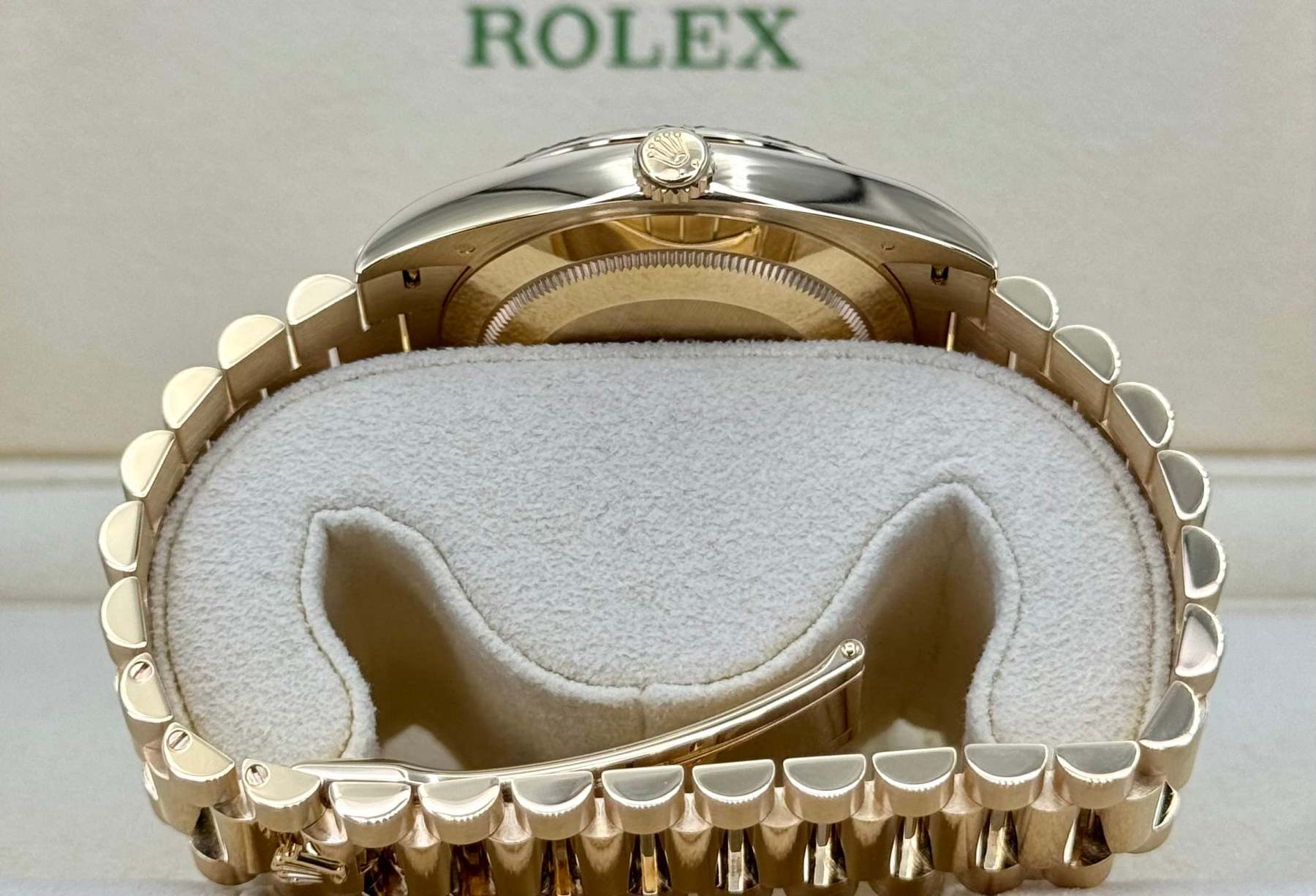 2022 ロレックス デイデイト 40mm 228238 プレジデンシャル ホワイトダイヤル