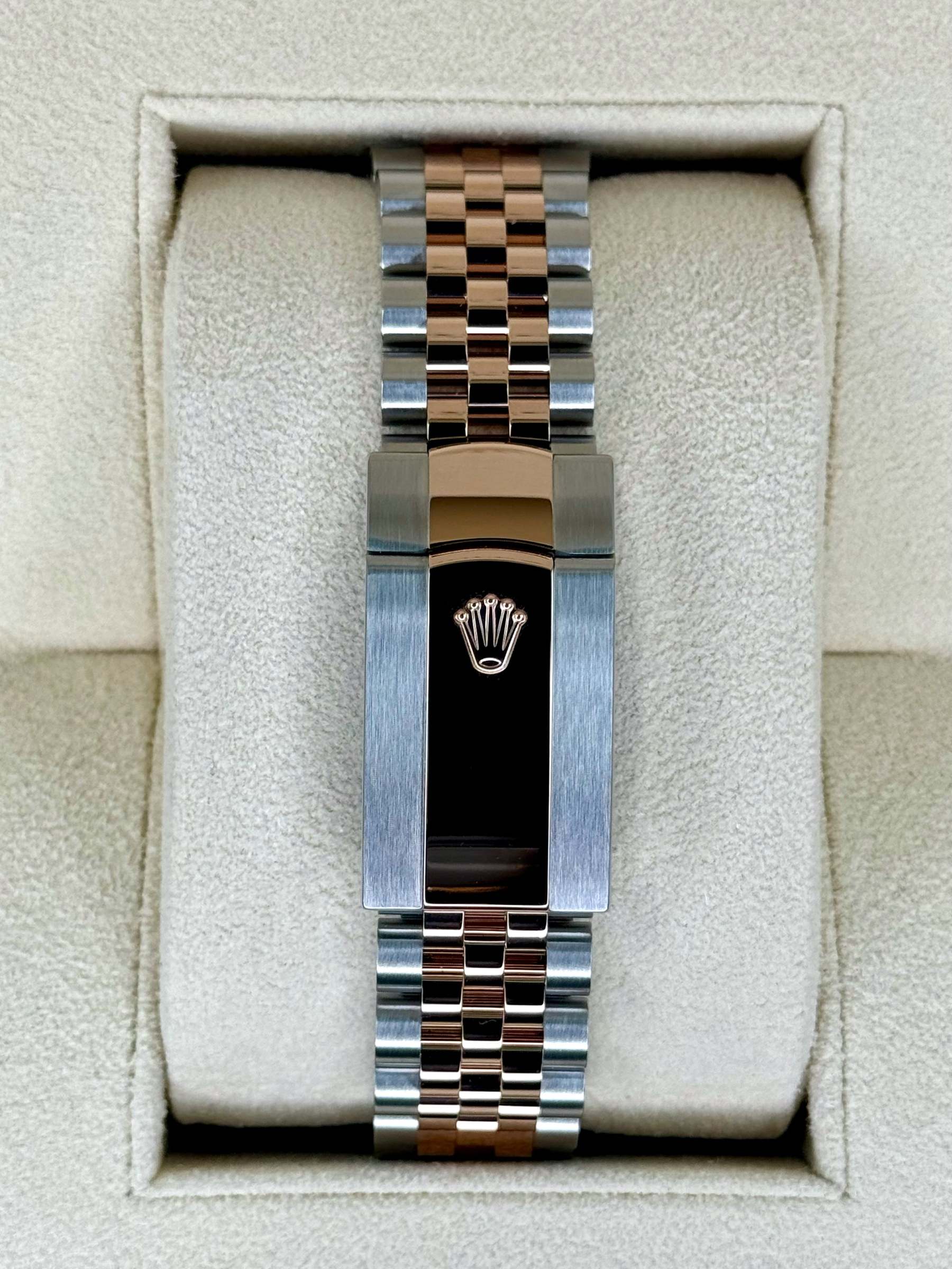 NEW 2024 ロレックス デイトジャスト 41mm 126331 ツートーン ジュビリーサンダスト ダイヤモンドダイヤル