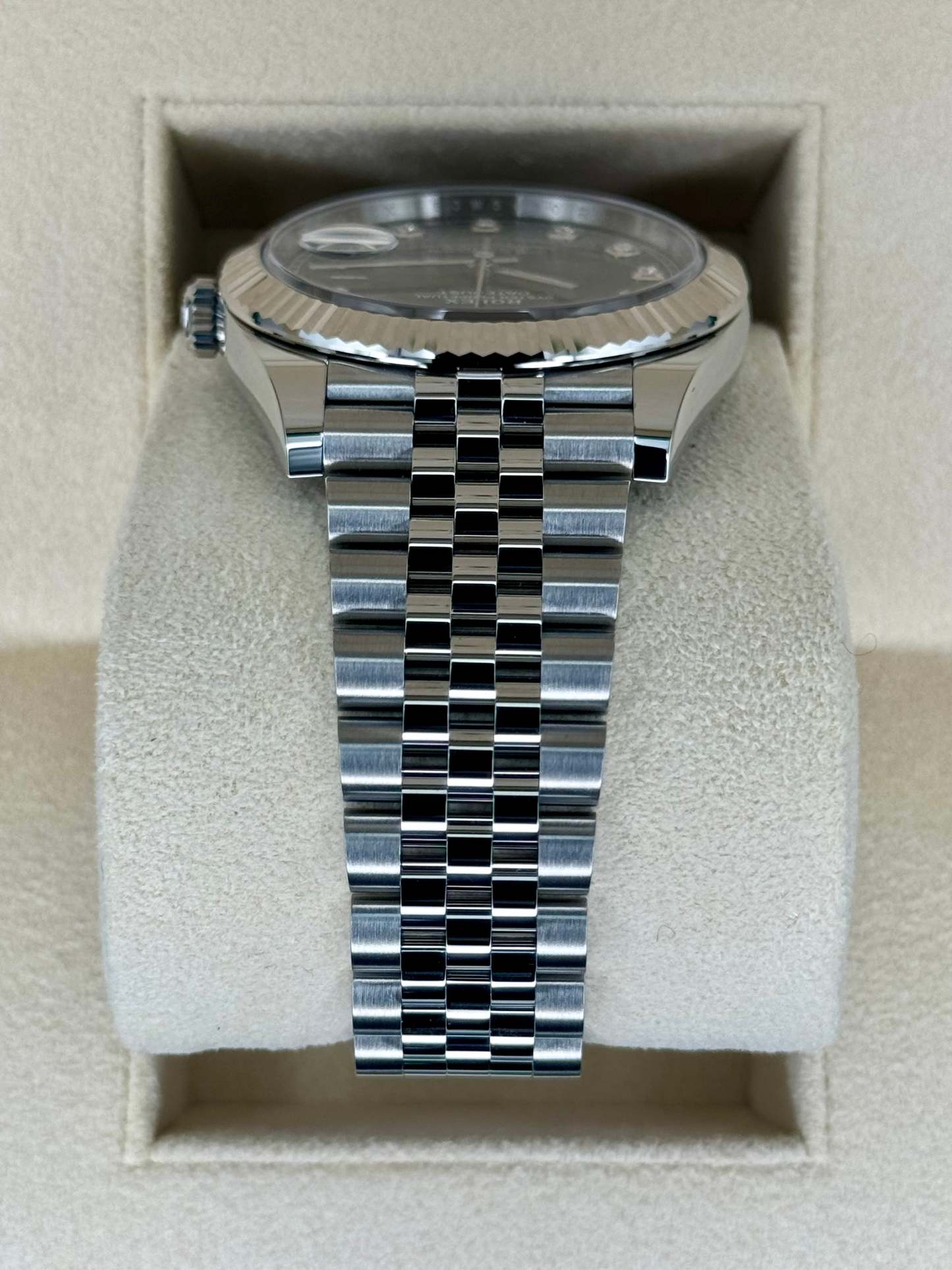 NEW 2025 ロレックス デイトジャスト 41mm 126334 ジュビリーブラックダイヤダイヤル