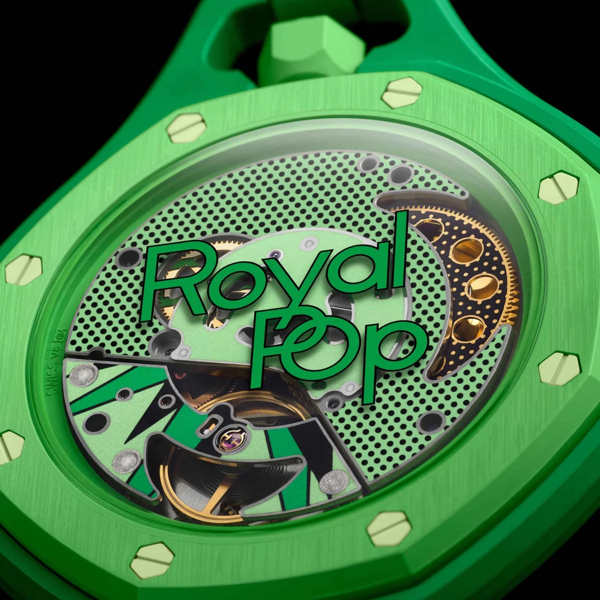 SWATCH X AUDEMARS PIGUET GREEN EIGHT