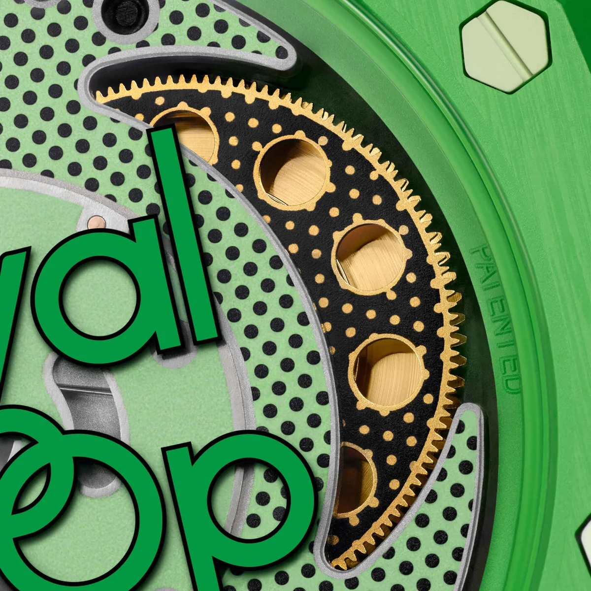 SWATCH X AUDEMARS PIGUET GREEN EIGHT
