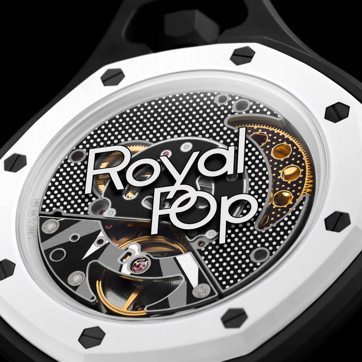 SWATCH X AUDEMARS PIGUET OCHO NEGRO
