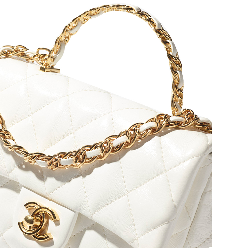 CHANEL (シャネル)  スモール トップハンドル フラップ バッグ