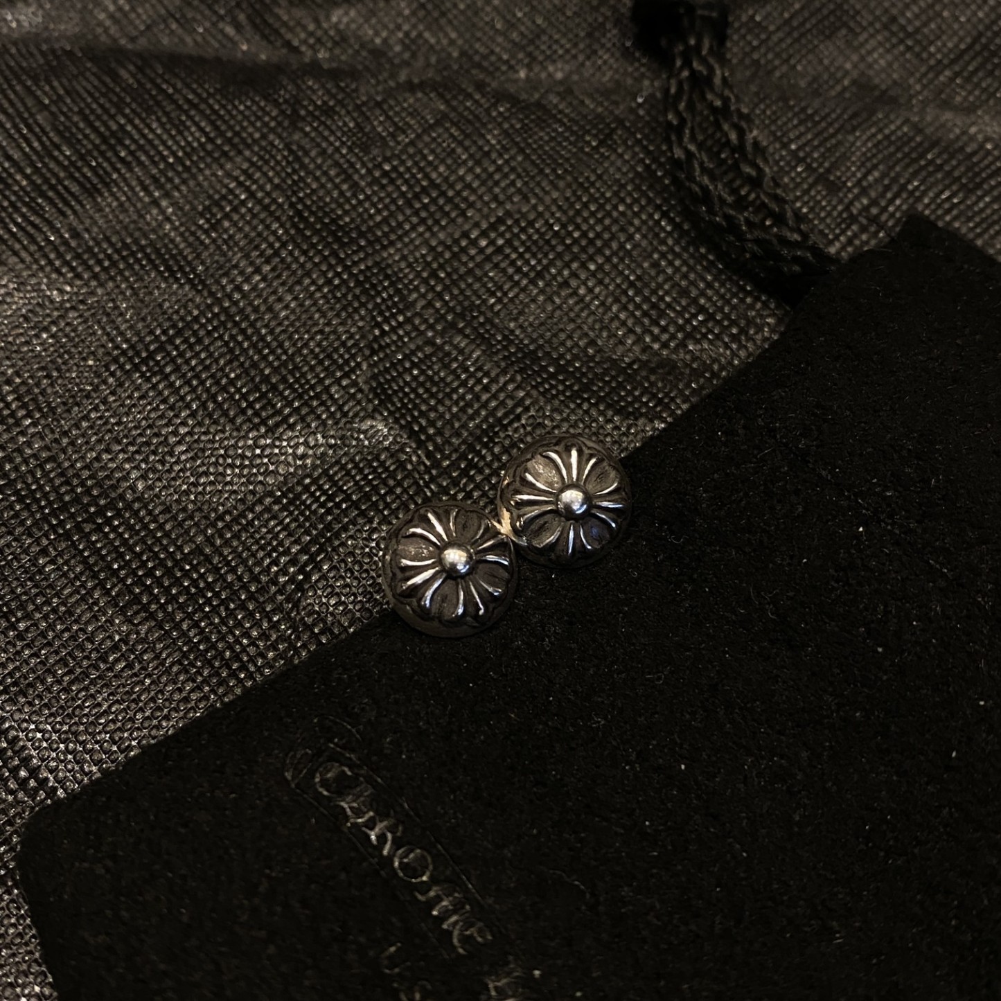 Chrome Hearts（クロム・ハーツ）のクロスフラワーシールドイヤリング