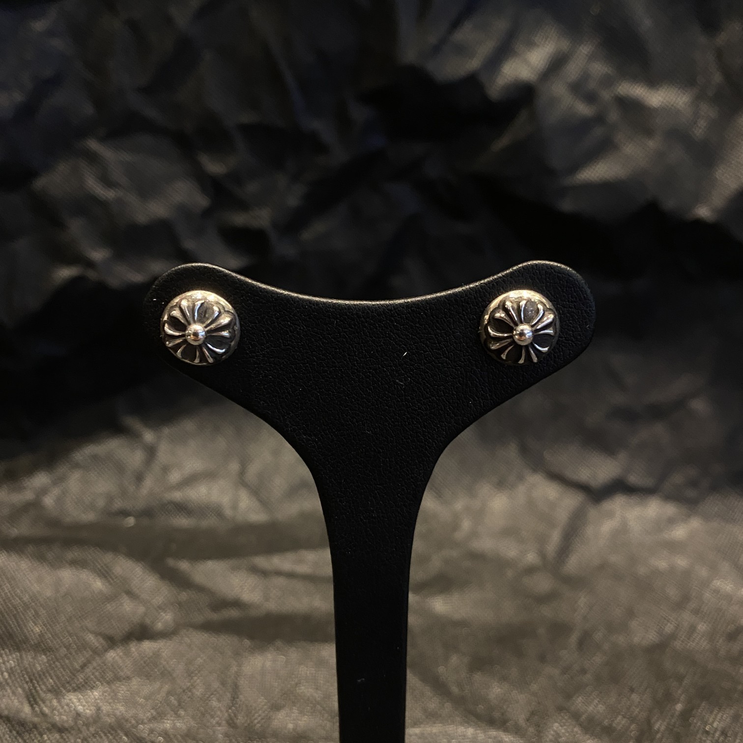 Chrome Hearts（クロム・ハーツ）のクロスフラワーシールドイヤリング