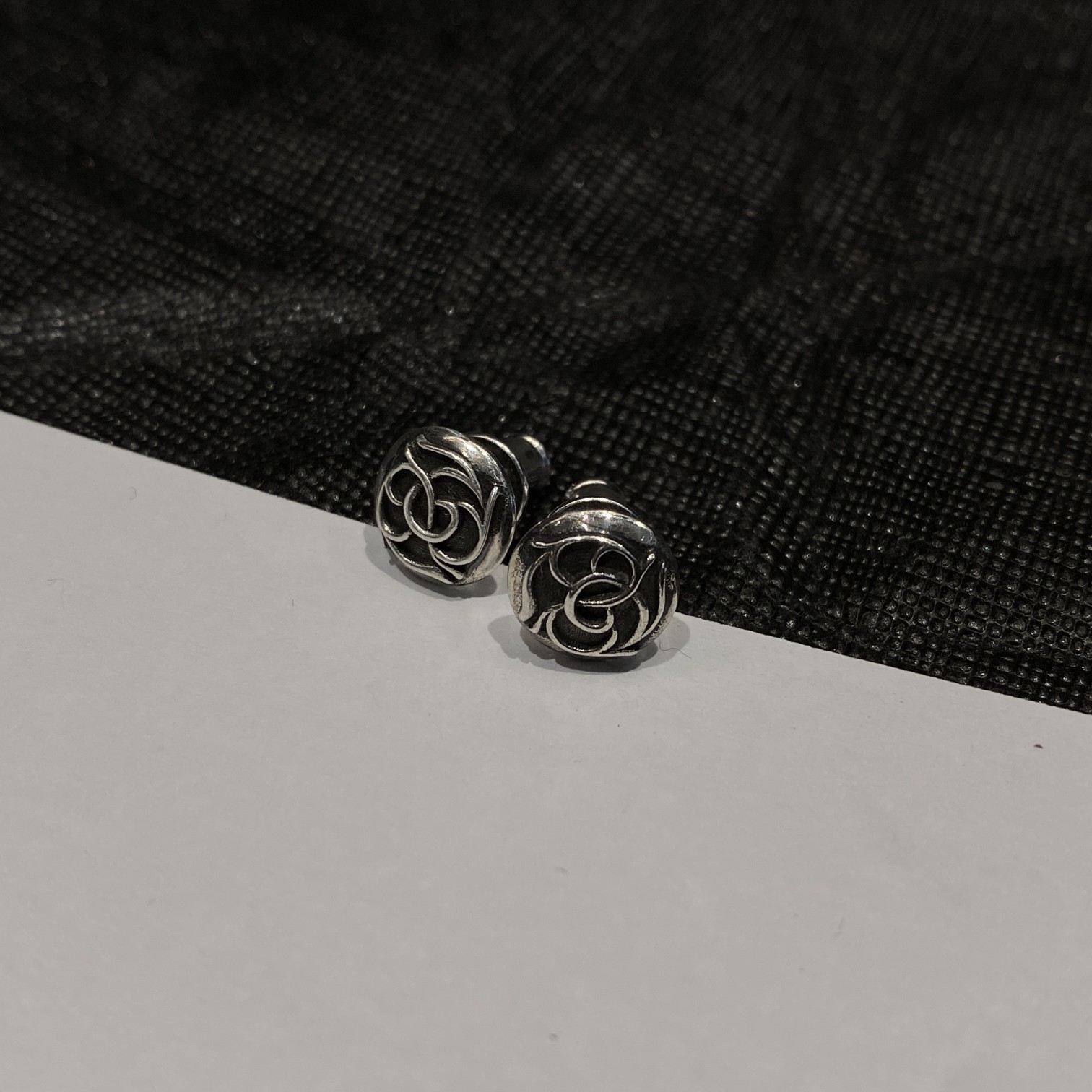 Chrome Hearts（クロム・ハーツ）の薔薇花イヤリング