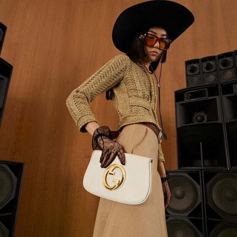 GUCCI (グッチ) 〔グッチ ブロンディ〕ショルダーバッグ