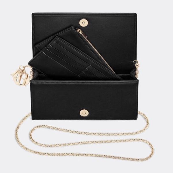 19/20AW Dior(ディオール) バッグ ショルダー レディディオール ラム 3色