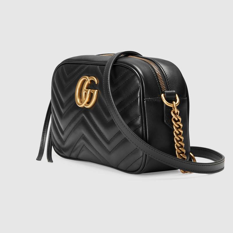 GUCCI(グッチ) 〔GGマーモント〕キルティング スモール ショルダーバッグ