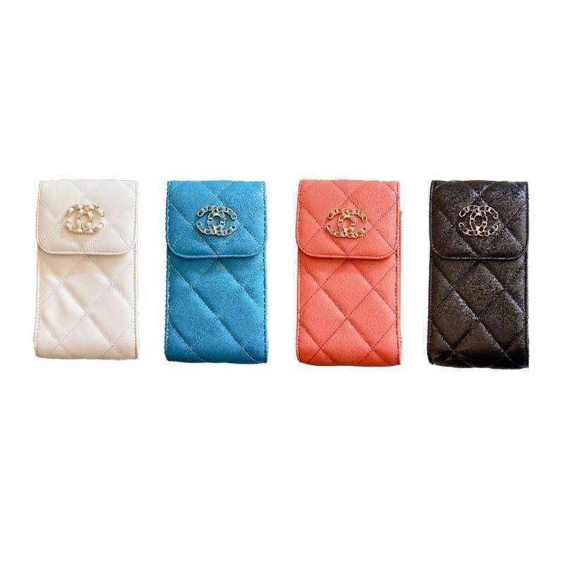 CHANEL(シャネル) クラシック チェーン ダイヤモンドテクスチャーユニバーサル バッグ 4色