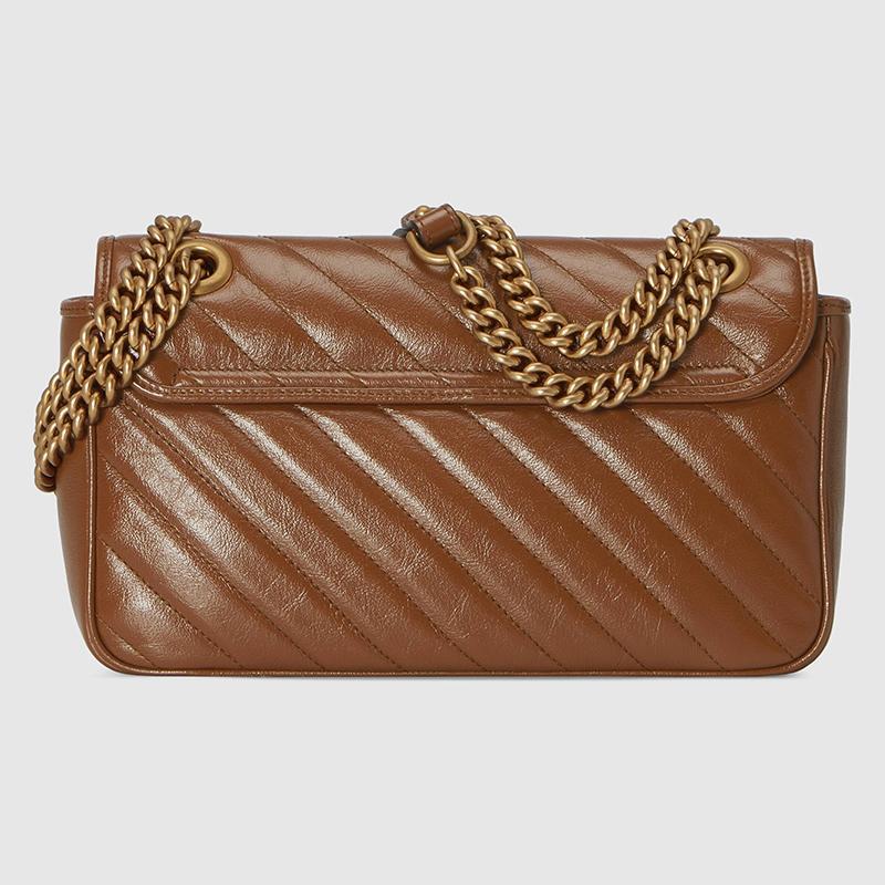 GUCCI(グッチ) 〔GGマーモント〕キルティング スモール ショルダーバッグ