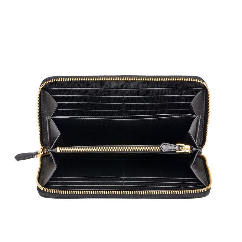 PRADA(プラダ) サフィアーノレザー 財布 ブラック
