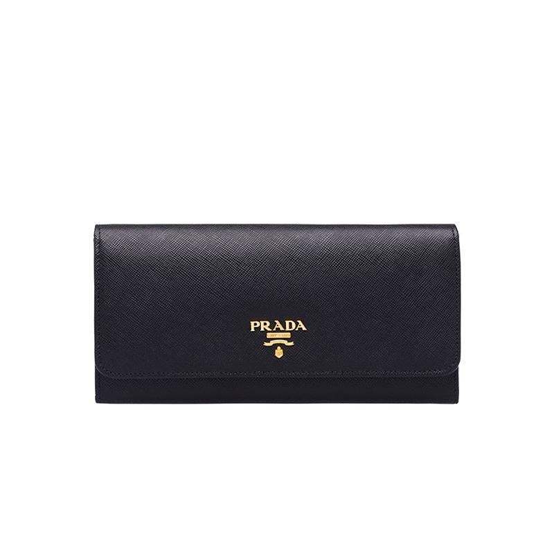PRADA(プラダ) サフィアーノレザー 財布 ブラック