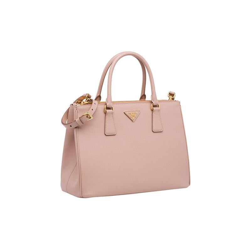 PRADA(プラダ) ガレリア ミディアム バッグ ライトピンク
