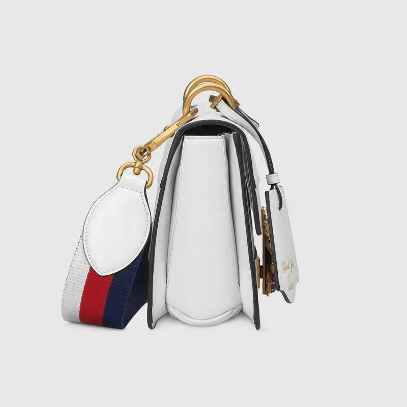 GUCCI(グッチ)〔クイーン マーガレット〕レザー トップハンドルバッグ