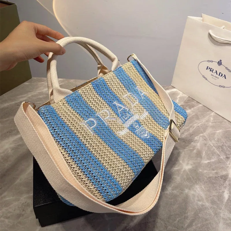 限定30個！売り切れ次第終わり！【PRADA |公式サイトは正規品】雑誌「BAILA」7月号掲載！長澤まさみさん同項 のする限定版“ラフィアトートバッグ”が登場！