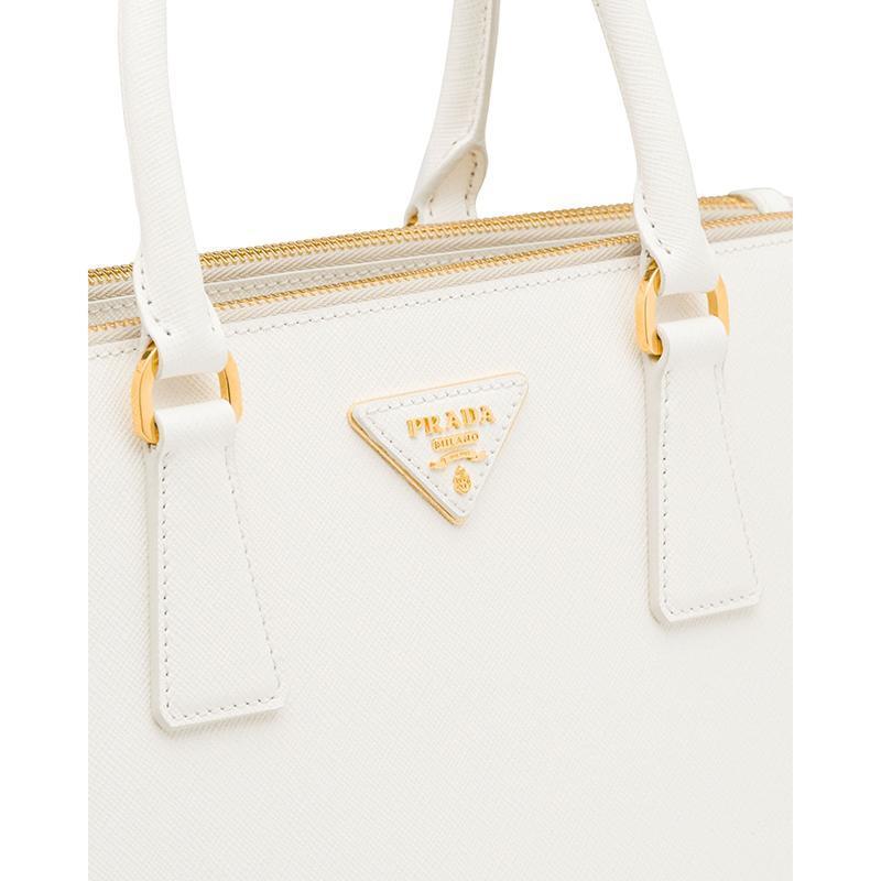 PRADA(プラダ) ガレリア ミディアム バッグ ホワイト