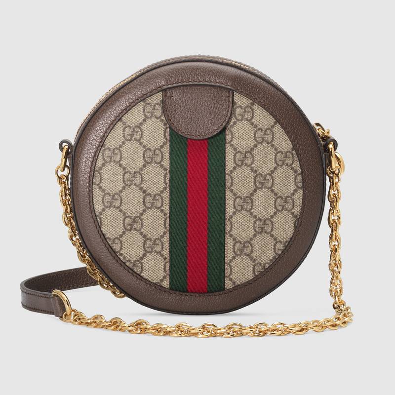 GUCCI(グッチ)〔オフィディア〕GG ミニ ラウンド ショルダーバッグ