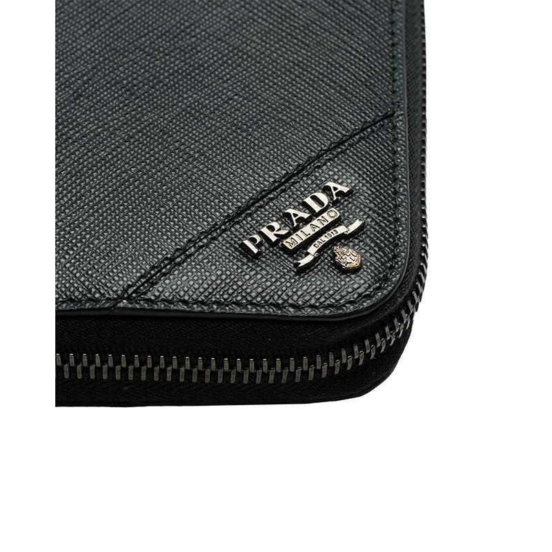 PRADA(プラダ) サフィアーノレザー 財布 ブラック
