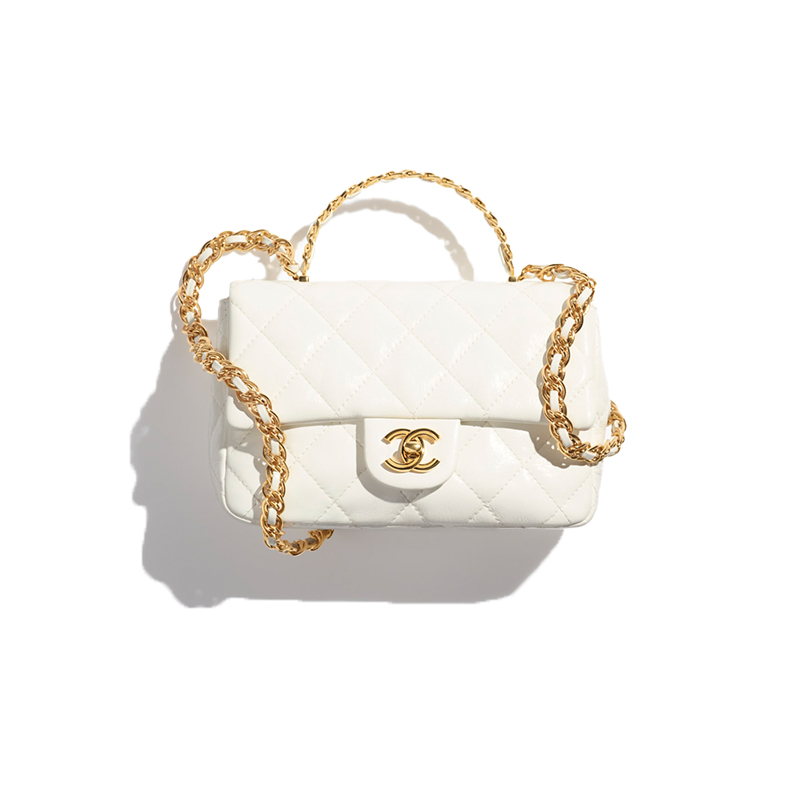 CHANEL (シャネル)  スモール トップハンドル フラップ バッグ