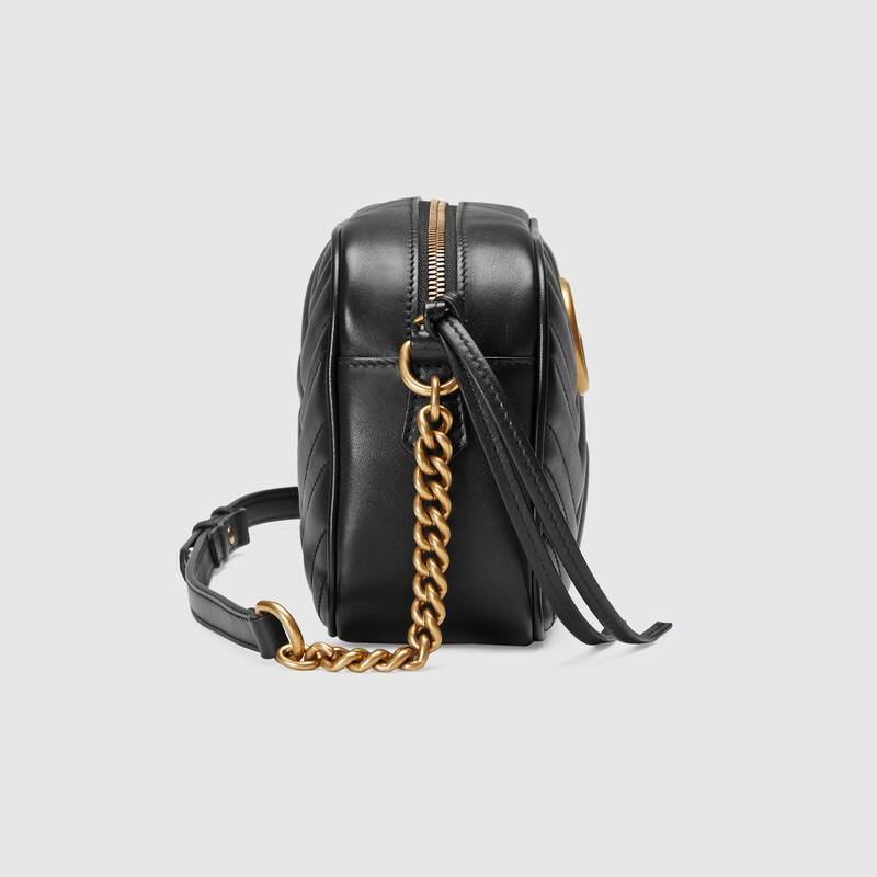 GUCCI(グッチ) 〔GGマーモント〕キルティング スモール ショルダーバッグ