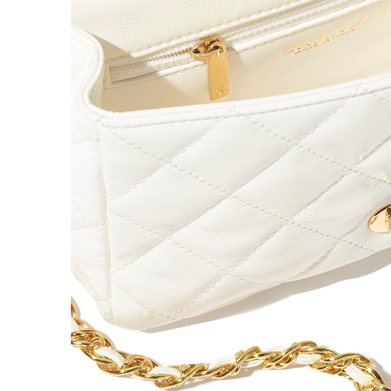 CHANEL (シャネル)  スモール トップハンドル フラップ バッグ