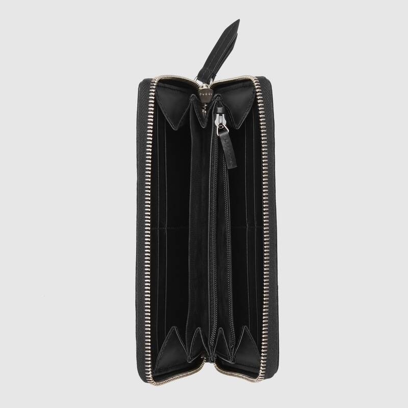 GUCCI(グッチ) キングスネーク プリント GGスプリーム ジップアラウンドウォレット