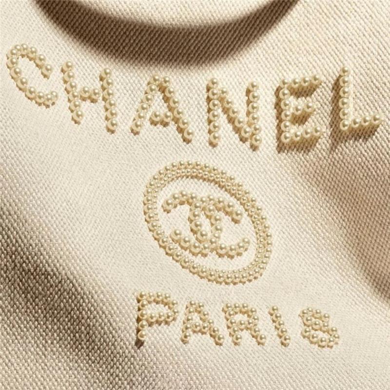 CHANEL(シャネル) CC パール ラージ ショッピング バッグ 2色