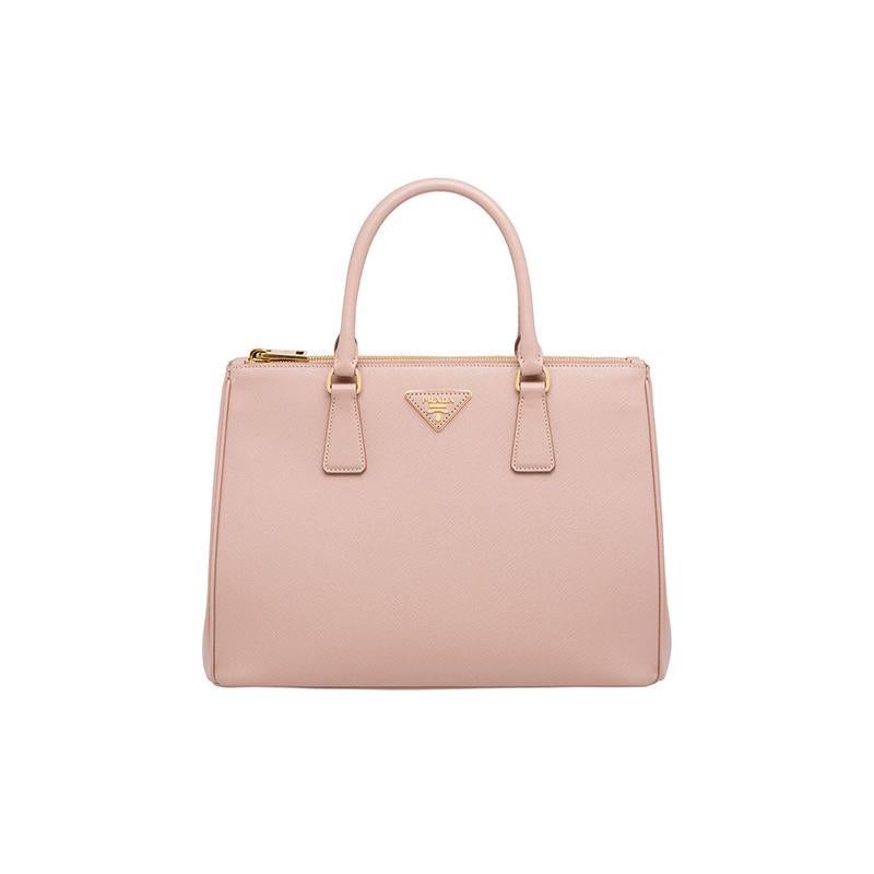PRADA(プラダ) ガレリア ミディアム バッグ ライトピンク