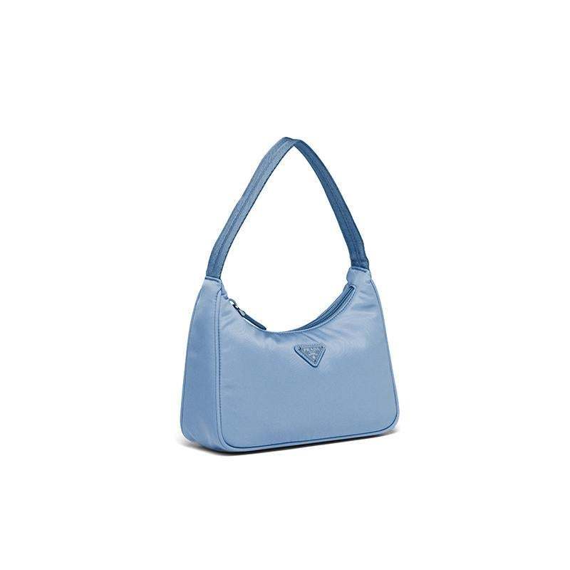 PRADA(プラダ) Re-Edition 2000 ナイロン ミニバッグ ブルー