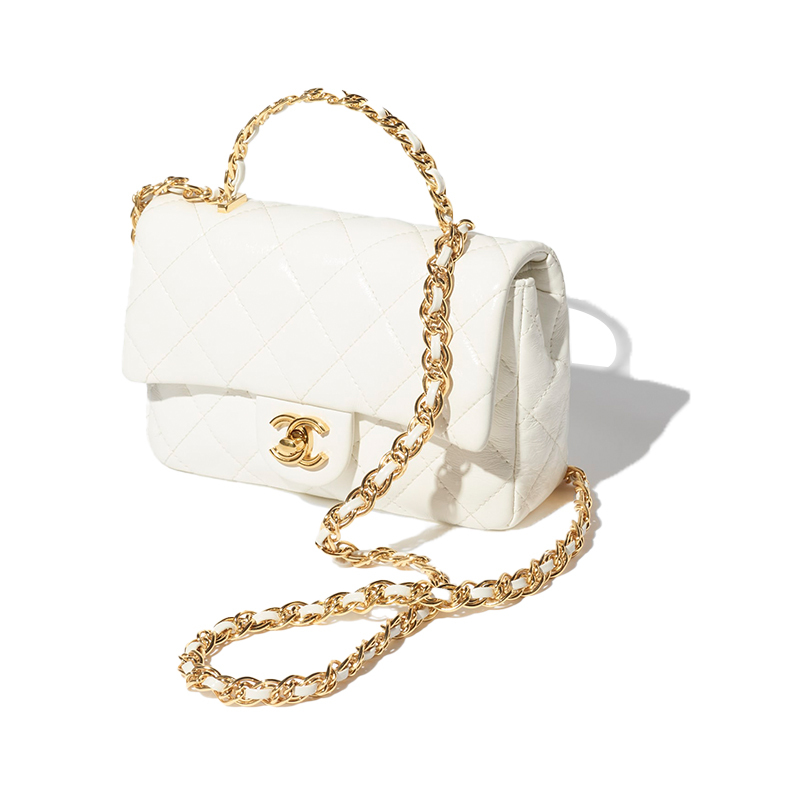 CHANEL (シャネル)  スモール トップハンドル フラップ バッグ