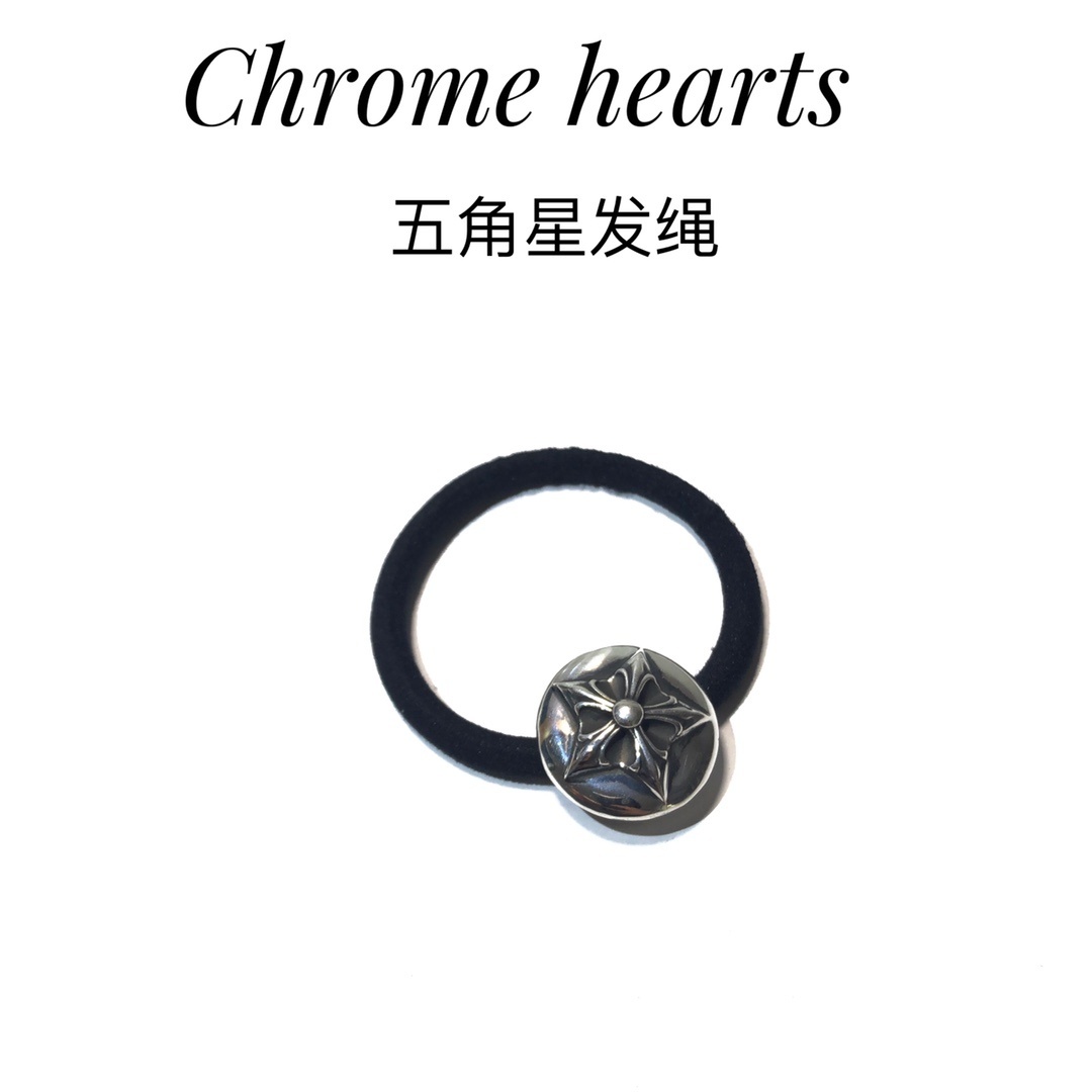 Chrome Hearts（クロム・ハーツ）の五角星形のヘアバンドとブレスレットの二用アイテム