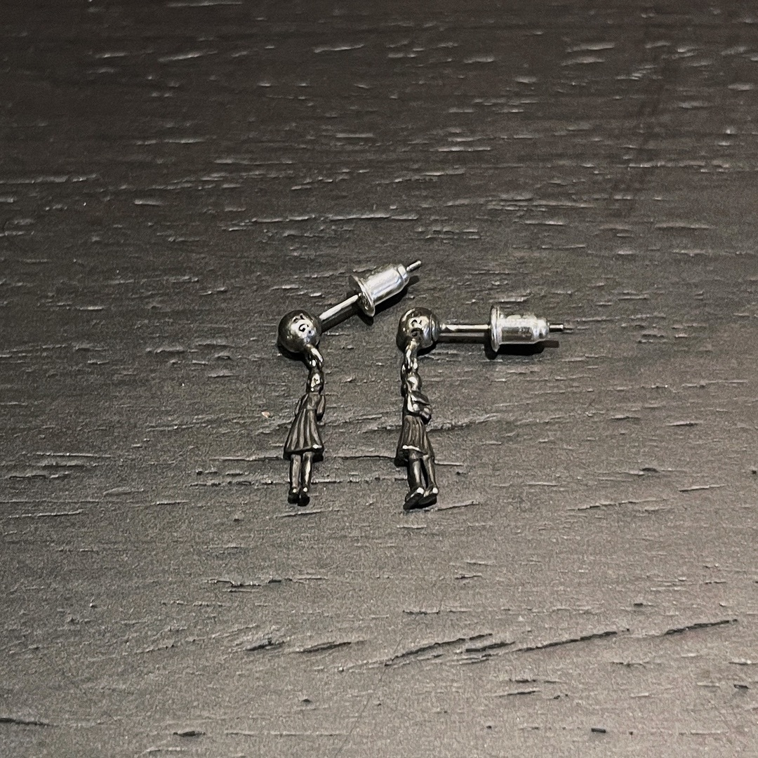 Chrome Hearts（クロム・ハーツ）の Foti スカルレディーイヤリング