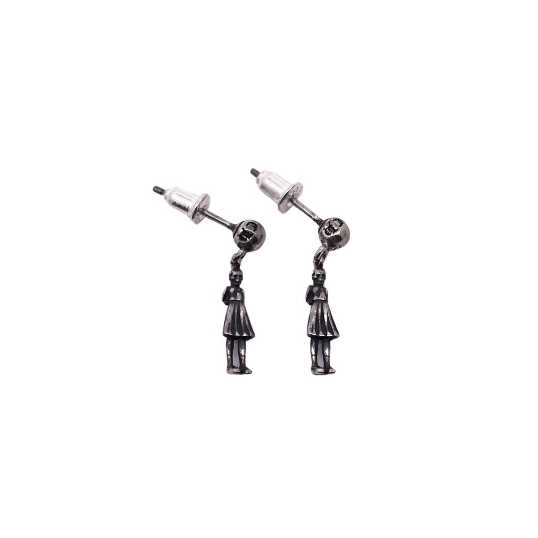 Chrome Hearts（クロム・ハーツ）の Foti スカルレディーイヤリング