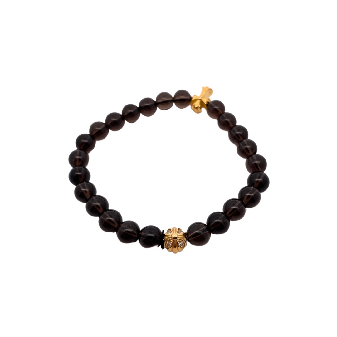 Chrome Hearts（クロム・ハーツ）のクリスタルバーム クリスタルビーズのハンドブレスレット