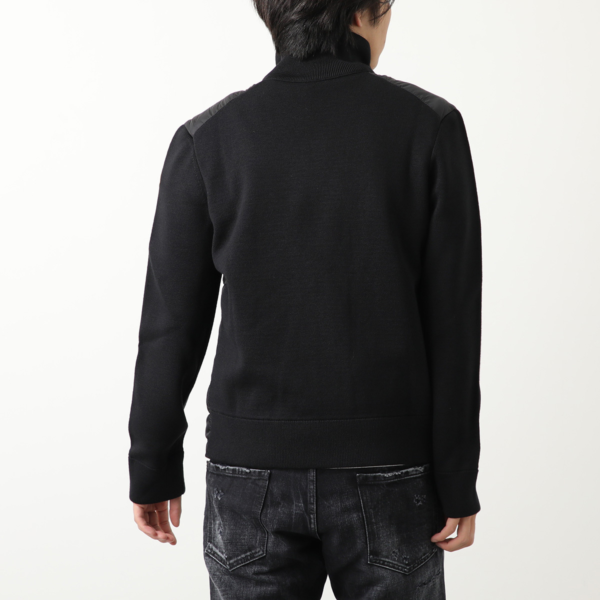 MONCLER ダウンジャケット 9B50700 A9341 ニットブルゾン