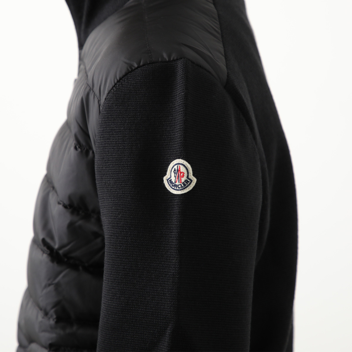 MONCLER ダウンジャケット 9B50700 A9341 ニットブルゾン