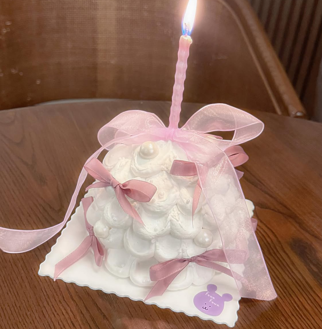 蝴蝶結蛋糕