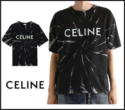 【 CELINE】セリーヌ ルーズジャージーコットンTシャツ ブラック