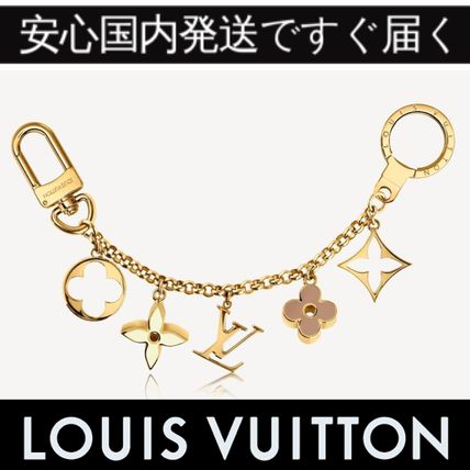 【国内即発】バッグ チャーム チェーンフルールドゥモノグラム