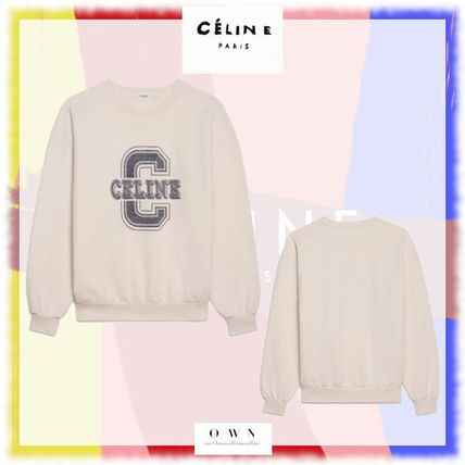 【CELINE】コットン & カシミア C ルーズ スウェットシャツ